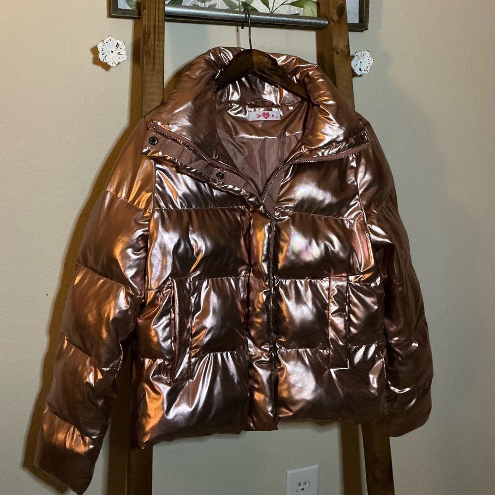 🍀Buddy Love Rose Gold Puffer Size M - Picture 2 of 12